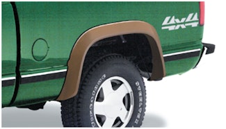 Bushwacker 40014-01 Extend-A-Fender Style Fender Flares, 2pc