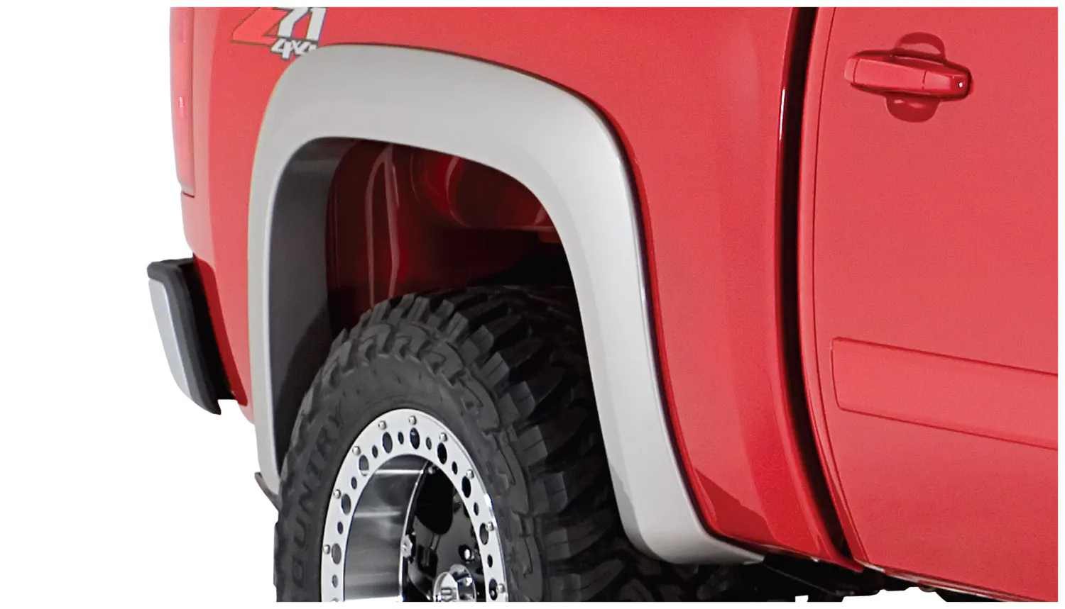 Bushwacker 40066-02 Extend-A-Fender Style Fender Flares, 2pc ...