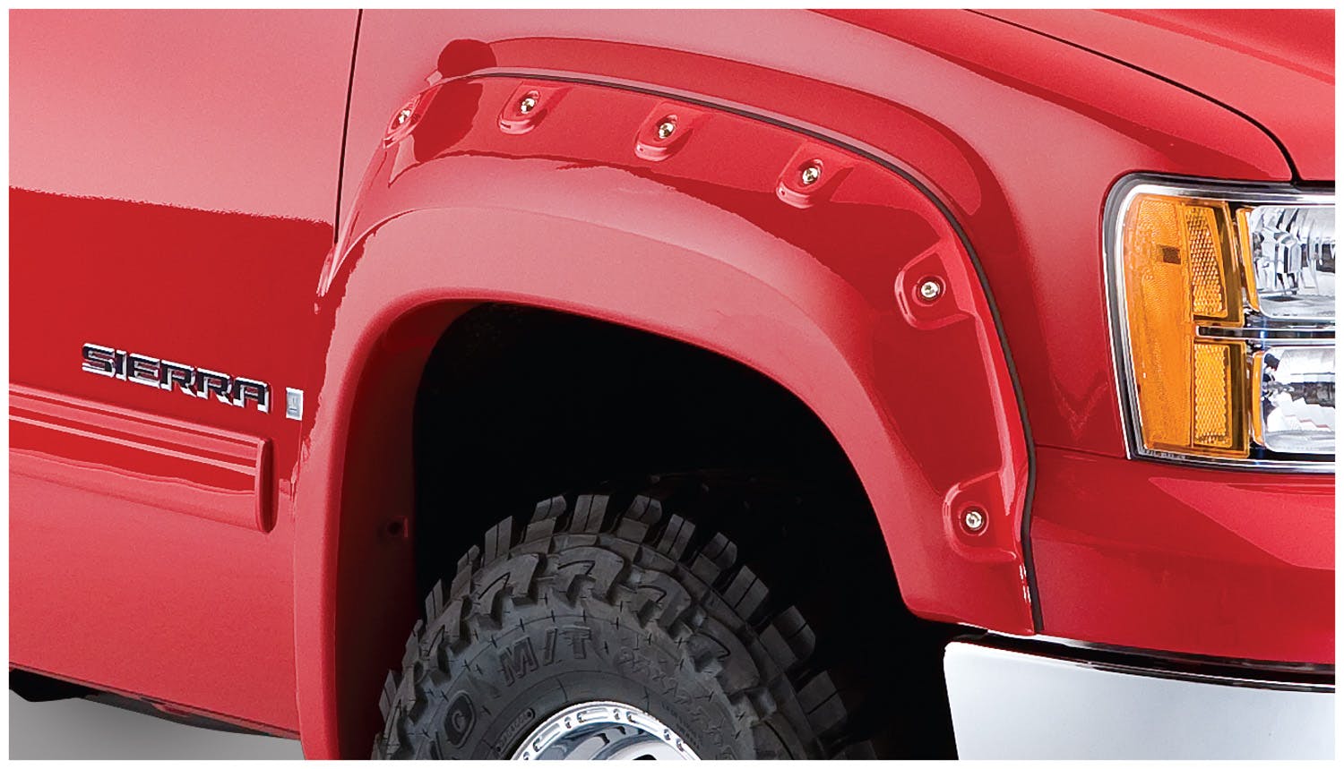 Bushwacker 40083-02 Boss Pocket Style Fender Flares, 2pc