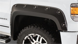 Bushwacker 40117-02 Boss Pocket Style Fender Flares, 2pc