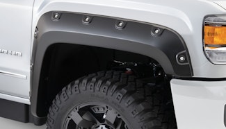 Bushwacker 40135-02 Boss Pocket Style Fender Flares, 2pc