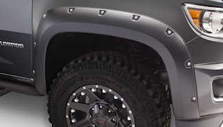 Bushwacker 40137-02 Pocket Style Fender Flares, 2pc