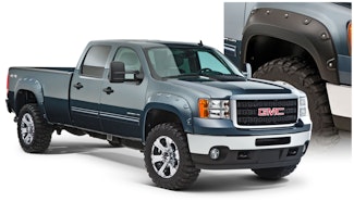 Bushwacker 40943-02 Boss Pocket Style Fender Flares, 4pc