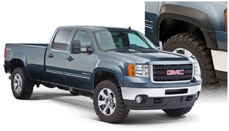 Bushwacker 40954-02 Extend-A-Fender Style Fender Flares, 4pc