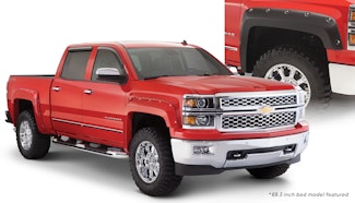Bushwacker 40957-02 Pocket Style Fender Flares, 4pc