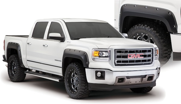 Bushwacker 40960-02 Pocket Style Fender Flares, 4pc