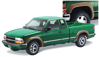 Bushwacker 41907-11 Extend-A-Fender Style Fender Flares, 4pc