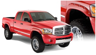 Bushwacker 50907-02 Pocket Style Fender Flares, 4pc