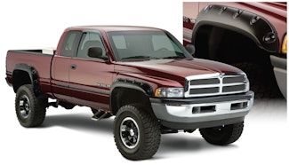 Bushwacker 50908-02 Pocket Style Fender Flares, 4pc