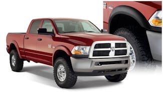 Bushwacker 50918-02 Extend-A-Fender Style Fender Flares, 4pc