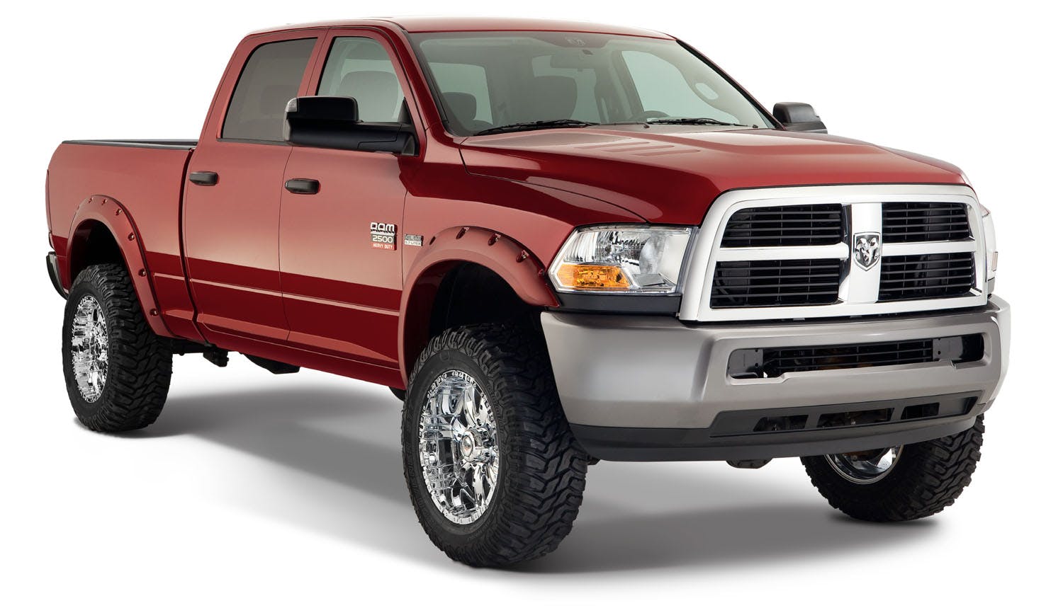 Bushwacker 50919-02 Pocket Style Fender Flares, 4pc