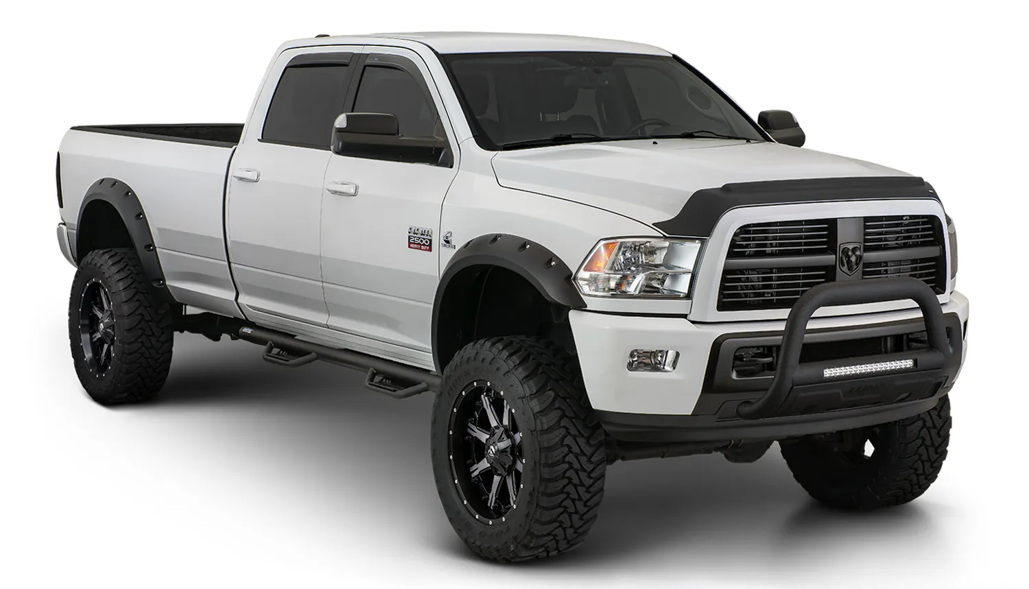 Bushwacker 50921-02 FF Max Pocket Style 4pc - Fender Flare
