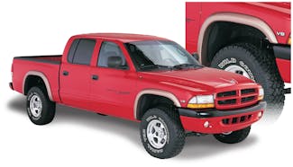 Bushwacker 51905-02 Extend-A-Fender Style Fender Flares, 4pc