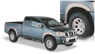Bushwacker 70902-02 Extend-A-Fender Style Fender Flares, 4pc
