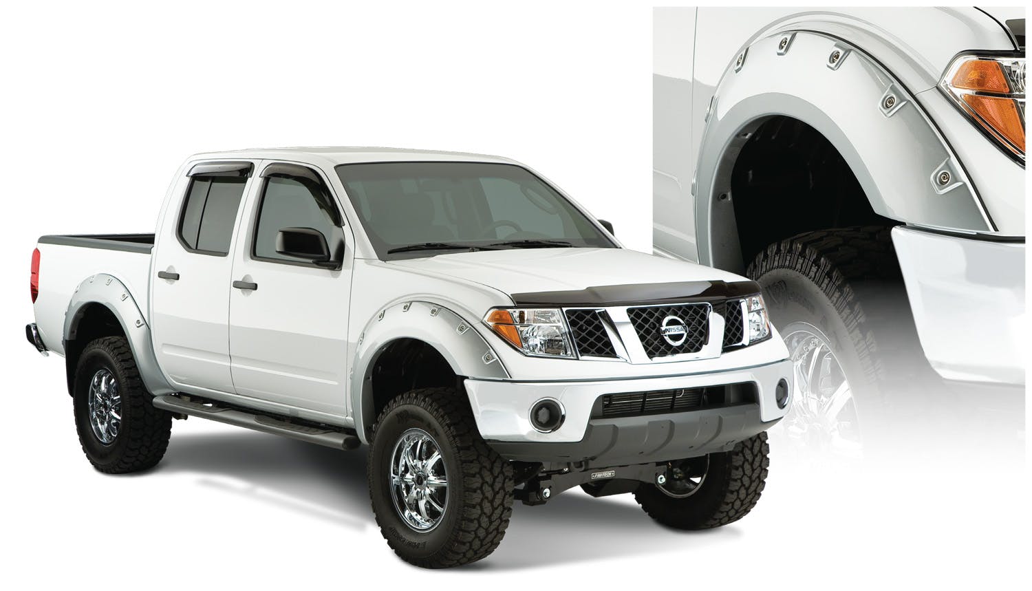 Bushwacker 71906-02 Boss Pocket Style Fender Flares, 4pc