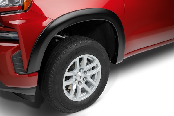 Bushwacker 40994-02 Extend-A-Fender Style Fender Flares, 4pc