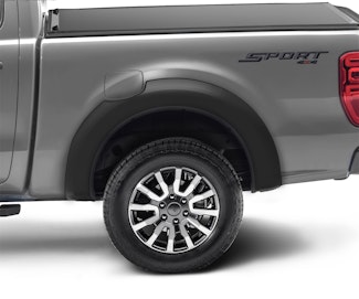Bushwacker 20116-02 Extend-A-Fender Style Fender Flares, 2pc