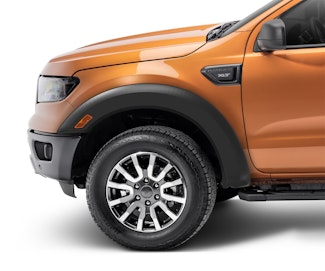 Bushwacker 20121-02 Extend-A-Fender Style Fender Flares, 2pc