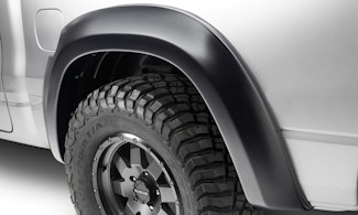 Bushwacker 50058-02 Extend-A-Fender Style Fender Flares, 2pc