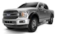 Bushwacker 20947-02 Extend-A-Fender Style Fender Flares, 4pc