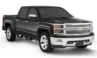 Bushwacker 40956-34 OE Style Fender Flares, 4pc Color