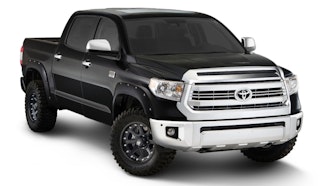Bushwacker 30918-43 Pocket Style Fender Flares, 4pc Color