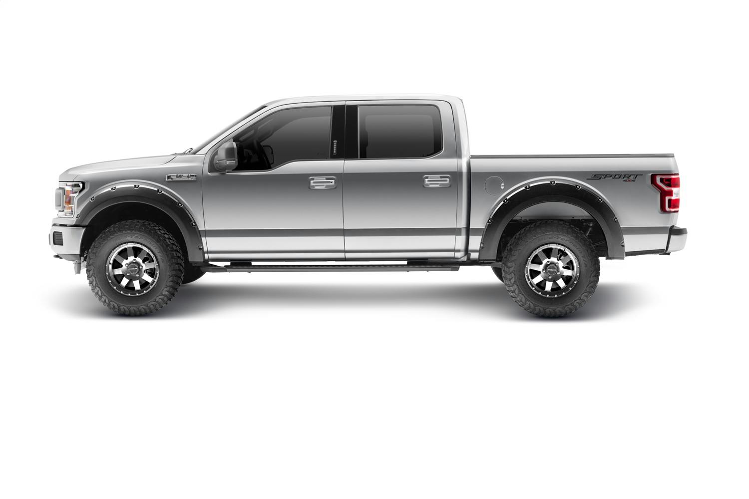 Bushwacker 20945-02 Pocket Style Fender Flares, 4pc