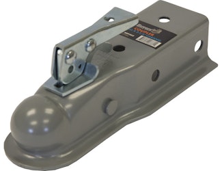 Buyers Products Company 0091060 Straight Tongue Coupler - 2 Inch Ball,  2-1/2 Inch Channel