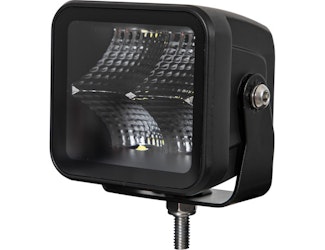 Buyers Products Company 1492236 Ultra Bright Edgeless 3 Inch Wide Flood Light - Square Lens