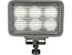 Buyers Products Company 1493118 4 Inch By 6 Inch Rectangular Led Clear Flood Light With White Housing