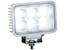 Buyers Products Company 1493218 4 Inch By 6 Inch Rectangular Led Clear Spot Light With White Housing