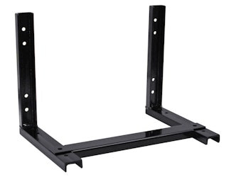Buyers Products Company 1701000 15X14 Inch Black Steel Mounting Brackets For 24/36 Inch Poly Truck Boxes
