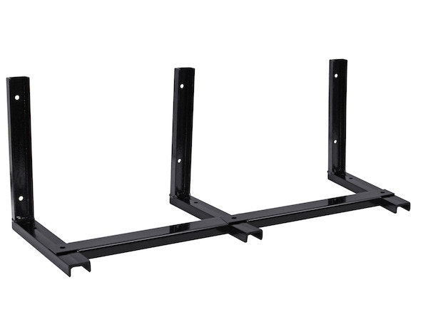 Buyers Products Company 1701001 15X14 Inch Black Steel Mounting Brackets For 48 Inch Poly Truck Boxes