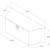 Buyers Products Company 1701385 18.5X15X49/37 Inch Diamond Tread Aluminum Trailer Tongue Truck Box