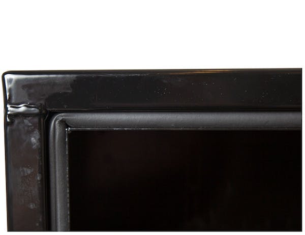 Buyers Products Company 1702100 18X18X24 Inch Black Steel Underbody Truck Box With Paddle Latch