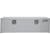 Buyers Products Company 1702215 18X18X60 Inch White Steel Underbody Truck Box With 2 Paddle Latches