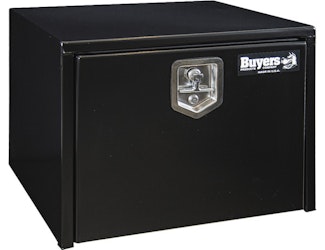 Buyers Products Company 1703321 15X13X18 Inch Black Steel Underbody Truck Box