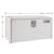 Buyers Products Company 1702400 18X18X24 Inch White Steel Underbody Truck Box