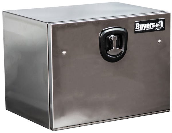 Buyers Products Company 1702650 18X18X24 Stainless Steel Truck Box With Stainless Steel Door - Highly Polished