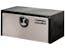 Buyers Products Company 1702703 18X18X30 Inch Black Steel Truck Box With Stainless Steel Door