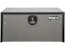 Buyers Products Company 1702703 18X18X30 Inch Black Steel Truck Box With Stainless Steel Door