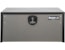 Buyers Products Company 1704705 24X24X36 Inch Black Steel Truck Box With Stainless Steel Door