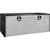 Buyers Products Company 1702710 18X18X48 Inch Black Steel Truck Box With Stainless Steel Door