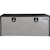 Buyers Products Company 1702710 18X18X48 Inch Black Steel Truck Box With Stainless Steel Door