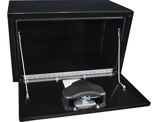 Buyers Products Company 1703350 14X12X24 Inch Black Steel Underbody Truck Box