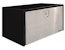 Buyers Products Company 1704705 24X24X36 Inch Black Steel Truck Box With Stainless Steel Door