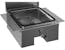 Buyers Products Company 1705381 12X24X22 Inch Diamond Tread Aluminum In-Frame Truck Tool Box With Notched Bottom