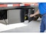 Buyers Products Company 1705850 24X24X72 Inch Black Smooth Aluminum Underbody Truck Tool Box - Double Barn Door