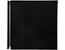 Buyers Products Company 1705850 24X24X72 Inch Black Smooth Aluminum Underbody Truck Tool Box - Double Barn Door