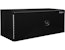 Buyers Products Company 1705850 24X24X72 Inch Black Smooth Aluminum Underbody Truck Tool Box - Double Barn Door